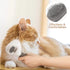 Generic Dog & Cat Brush, Self Cleaning Slicker Grooming Brush for Shedding, Deshedding Rake, Comb (Grey)