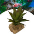 Versatile Artificial Reptile and Aquarium Plants, Gecko Hide, Terrarium, Spider Enclosure Decor, Vivid Reptile Plant