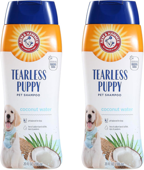 Arm & Hammer Tearless Puppy Shampoo, Gentle & Effective Coconut Water Scent Shampoo for Dogs & Puppies