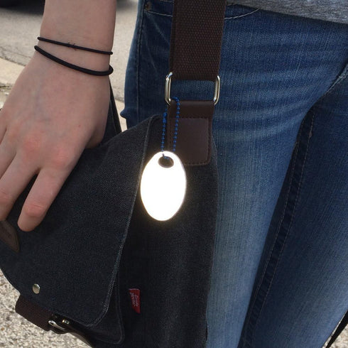 funflector Safety Reflectors, Basic Shapes Reflective Gear for Jackets, Bags, Purses, Backpacks, Made in USA