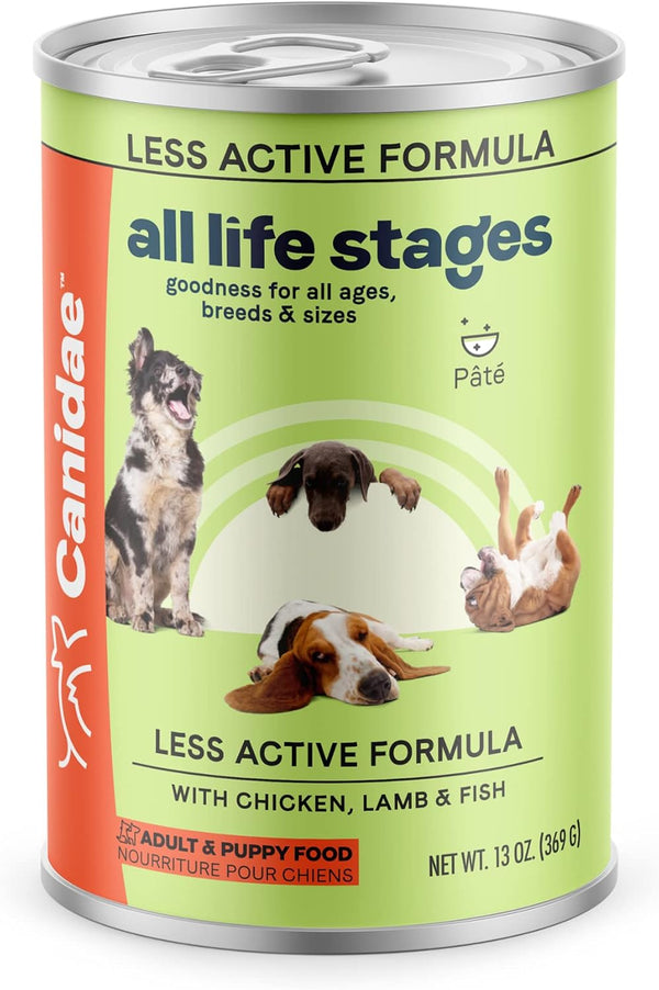 Canidae All Life Stages Premium Wet Dog Food, Chicken, Lamb and Fish Formula, 13 oz, Pack of 12
