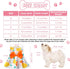 5 Pieces Cute Dog Dress Summer PET Puppy Clothes Soft and Comfortable PET Dog Dresses with Bow Knot for Small Pets, 5 Styles (Large)
