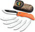 OUTDOOR EDGE RazorBlaze RB-20 Folding Hunting Knife, 3.5" Replaceable Blade, Blaze Orange Handle