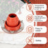 Tent Stove Jack Kit, Silicone High Temp Flexible Roof Jack Pipe Boot for Bell Tent, Yurt, and Wood Burner