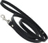Dogs My Love Genuine Leather Classic Dog Leash, 4 Ft Long, 9 Sizes (Xsmall, Black)