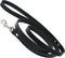 Dogs My Love Genuine Leather Classic Dog Leash, 4 Ft Long, Black, 9 Sizes