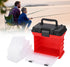 Fishing Tackle Box Kit Multifunctional Portable 4 Layer Fishing Tackle Box with Handle for Tools