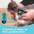 5-in-1 Trimmer Cat Clippers for Grooming with Blade, Cat Grooming Kit Cordless Rechargeable Hair Detachable Stainless