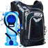 Rave Hydration Backpack, Festival Pack with 2L Water Bladder, Lightweight Anti Theft Hydropack