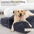 Orthopedic Extra Large Dog Bed, Washable with Removable Cover, Waterproof Crate Bed, Non-Slip Bottom, Fluffy Pet Bed