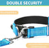 BAAPET Comfortable Dog Collar with Double Security Dual D-Ring and ID Tag Hanger for Small, Medium, Large Dogs (XS -