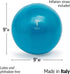 OPTP Franklin Method Air Ball, Inflatable 9 Inch Pilates Ball for Core and Strength Training