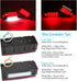 IP68 13.7 inch 3rd LIMICAR Boat Trailer Lights, Submersible LED Trailer Light Kit w/Wring Harness, LED Trailer Marker
