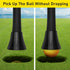 Golf Ball Retriever, Golf Ball Picker Upper for Putter Grip, Golf Ball Pick Up Tool with Suction Cup