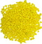 Yellow Pebbles for Crafts, 0.9 Pound Natural Polished Aquarium Gravel, Decorative for Indoor Plants