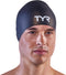 TYR Adult Long Hair Wrinkle-Free Silicone Swim Cap