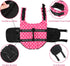 HAOCOO Dog Life Jacket Vest Saver, Safety Swimsuit Preserver, Pink Polka Dot, XXS