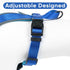 Pawtitas Padded Dog Harness, Reflective Dog Vest for Comfort Control, XS Extra Small Blue Dog Harness