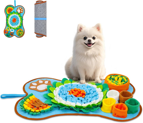 AMIR Snuffle Mat for Dogs, Sniff Mat Slow Feeding, Dog Snuffle Mat
