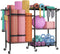 SINGAYE Dumbbell Rack, Workout Equipment Storage Organizer with Hooks for Home Gym