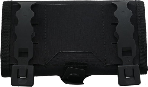 Tactical Vest Phone Holder,Tactical Phone Pouch,Molle Cell Phone Holster,Small Cell Phone Holder for Chest Rig Horizontal MOLLE/PLAS System Universal Screen Size 4.7''-6.7''