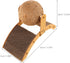 Toddmomy Cat Scratcher Ball Cat Scratching Toy Inclined Scratch Board Sisal Rope Ball for Indoor Cat Kittens