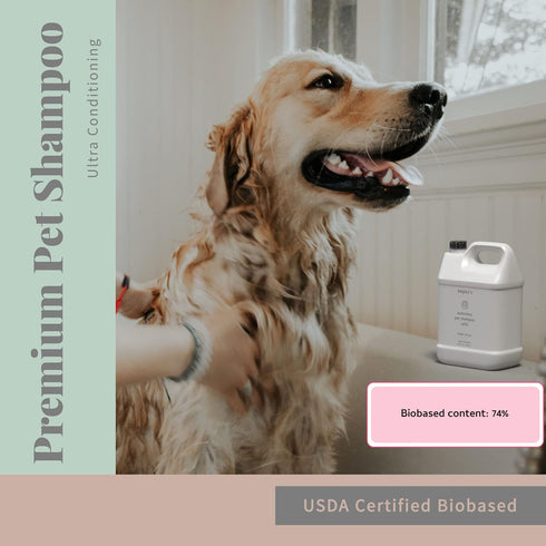 Begley's No Rinse Waterless Pet Shampoo, Bathless Cleaning, Deodorizing, and Odor Removal for a Shiny, Fresh Smelling