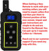 My Pet Command 1.25 Mile Dog Training Extra Remote, Waterproof Rechargeable Shock Collar, Vibrate Tone Flashing Beacon