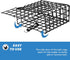 6"x6"x3" Vinyl-Coated Wire Crab Bait Cages for Heavy Duty Crab Trap Pot, Cage Box