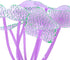 VOCOSTE Soft Silicone Glowing Aquarium Mushroom Coral, Fluorescence Aquatic Artificial Coral for Fish Tank Decoration
