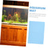 Fish Tank Pad Aquarium Leveling Mat, Black Blue Foam Cushioning Mat for Fish Tank Accessories