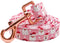 Christmas Dog Leash - Durable Soft Pet Leash with Cotton Handle in Christmas Red Plaid for Small Medium Large Dogs