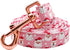 Christmas Dog Leash - Durable Soft Pet Leash with Cotton Handle in Christmas Red Plaid for Small Medium Large Dogs