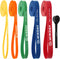 Resistance Bands, Pull Up Bands, Workout Bands for Exercise, Thick Heavy Resistance Band Set with Door Anchor