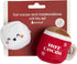 Pearhead Hot Cocoa Christmas Cat Toy Set, Holiday Gift, Set of 2 Plush Rattle Toys