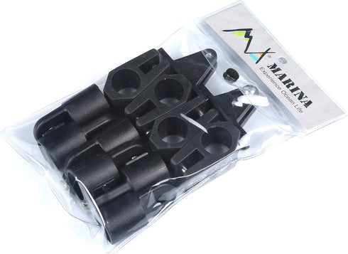 MX Bimini Top Fitting Hardware Set - Fit 7/8" Boat Jaw Slide, Cap Eye End, Deck Hinge