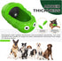 Indestructible Dog Chew Toys for Aggressive Chewers, Tough Food Grade Material for Medium Large Breed (Green)