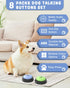Dog Buttons for Communication, 8 Dog Talking Button Set, 30s Recordable Voice Pet Buzzer Training Buttons