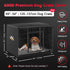Dog Crate Cover 54 Inch, 600D Waterproof & Heavy Duty Kennel Crate Covers, Universal Fit for Most Wire Pet Crates