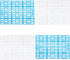 Hamiledyi 4 Piece Rabbit Feet Pad 13.49.8x0.4'' Hole Leak Water Design for