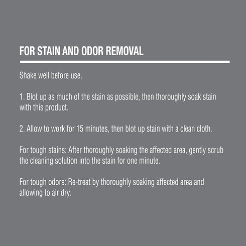 Nature's Miracle Simply Pet Stain and Odor Remover, 128 Ounce Made with 86% Plant-Derived Surfactants