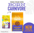 Tiki Dog Born Carnivore Savory Chicken, Peas & Lentils Recipe, Grain Free Baked Kibble for Adult Dogs, 3.5 lbs