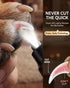 Naigrins +30% 30dB Trimmers, 7-Speed 16,000 (20k 12H+ 3 Torque X Power Professional Dog Nail Grinder - Ultra-Quiet Dog