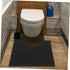 6pcs U-Shaped Toilet Training Pad Washable Potty Training Mats Funny Bathroom Rug Pee Pads for Men Toilet Bowl Mat Easy