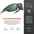 Polarized Sports Sunglasses for Men, UV400 Baseball Running Cycling Golf Glasses for Outdoor Activities