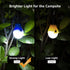 Lepro LED Camping Lantern, 3 Lighting Modes, Hanging Tent Light Bulbs with Clip Hook, 4 Packs