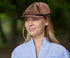 Linen Men's Newsboy Flat Cap, 8 Panel Ivy Cabbie Hat, Breathable Summer Gatsby Irish Fishing Hats