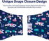 3pcs Pack KDM06XL CuteBone Washable Dog Diapers Male with Snaps Reusable a Doggie Belly Band for Male Dogs Wraps