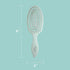 BioSilk for Pets Eco-Friendly Detangling Pin Brush for Dogs, Mint Green, Easy to Hold Ergonomic Handle