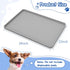 22" 34" VavoPaw Pee Pad Holder for Dog, Puppy Pad Holder with Clamps, Raised Edges Leak-Proof Dog Pee Pads Holders